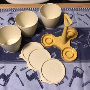 Tupperware condiment container